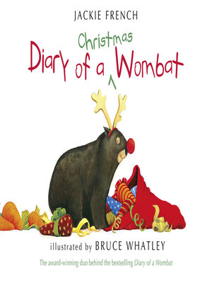 cover image of Diary of a Christmas Wombat